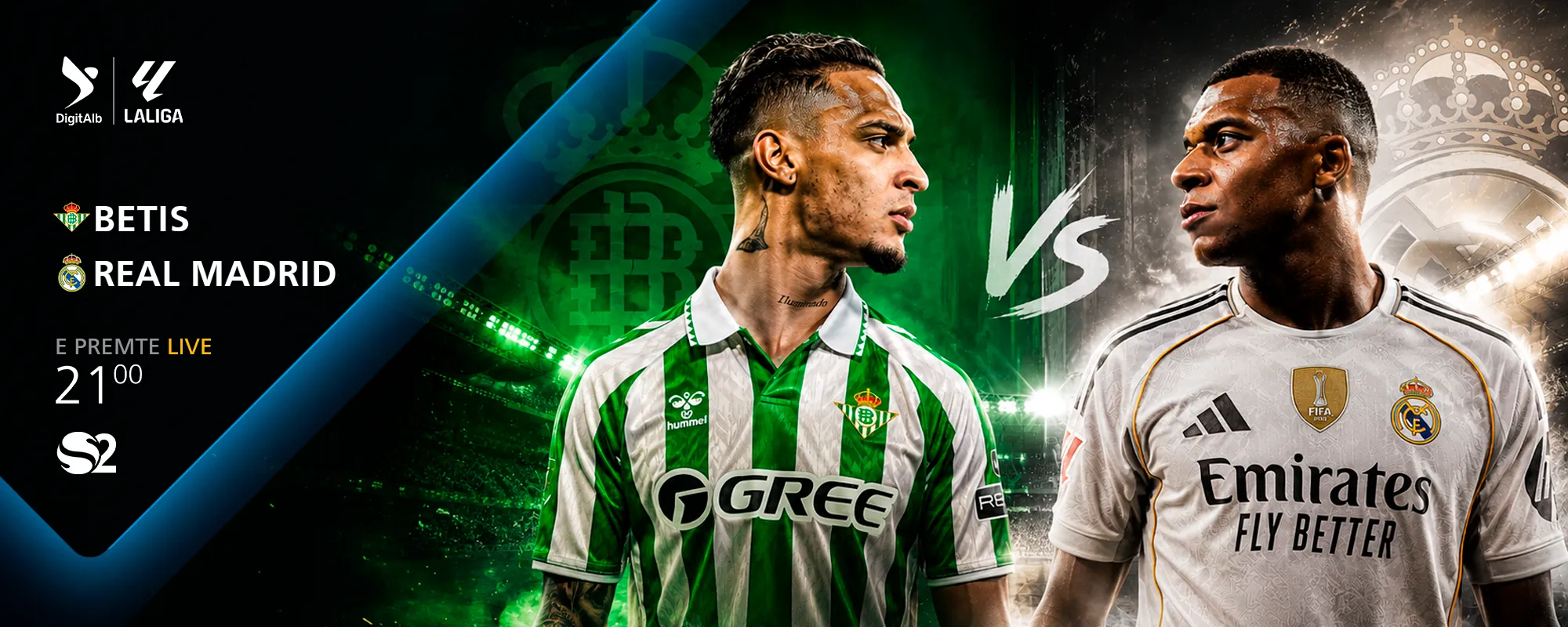 BETIS REAL MADRID BANER
